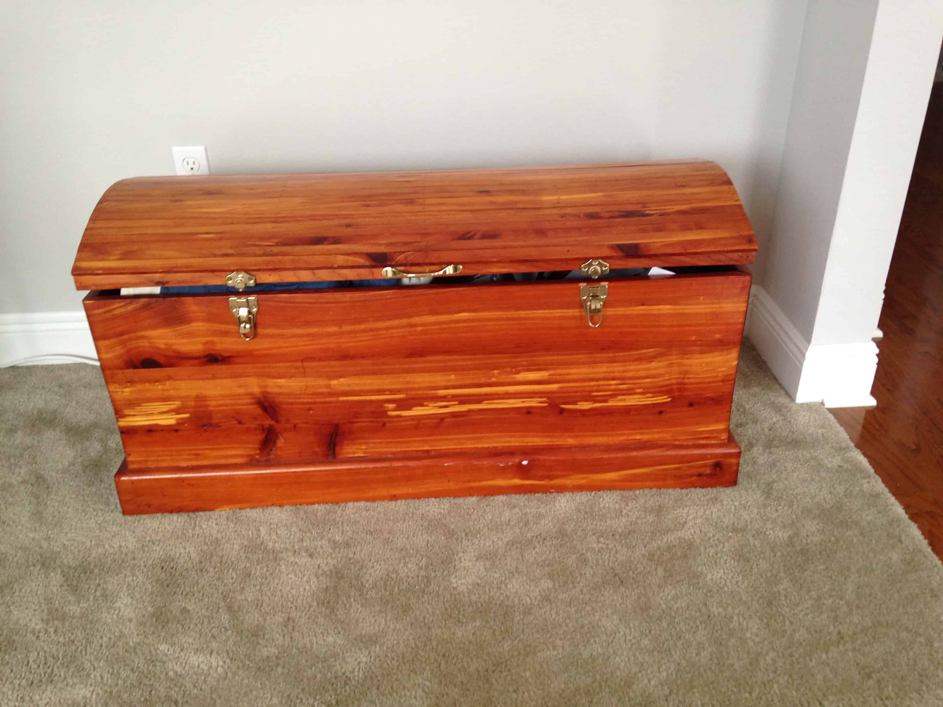 Cedar Chest Repurpose and Upcycle