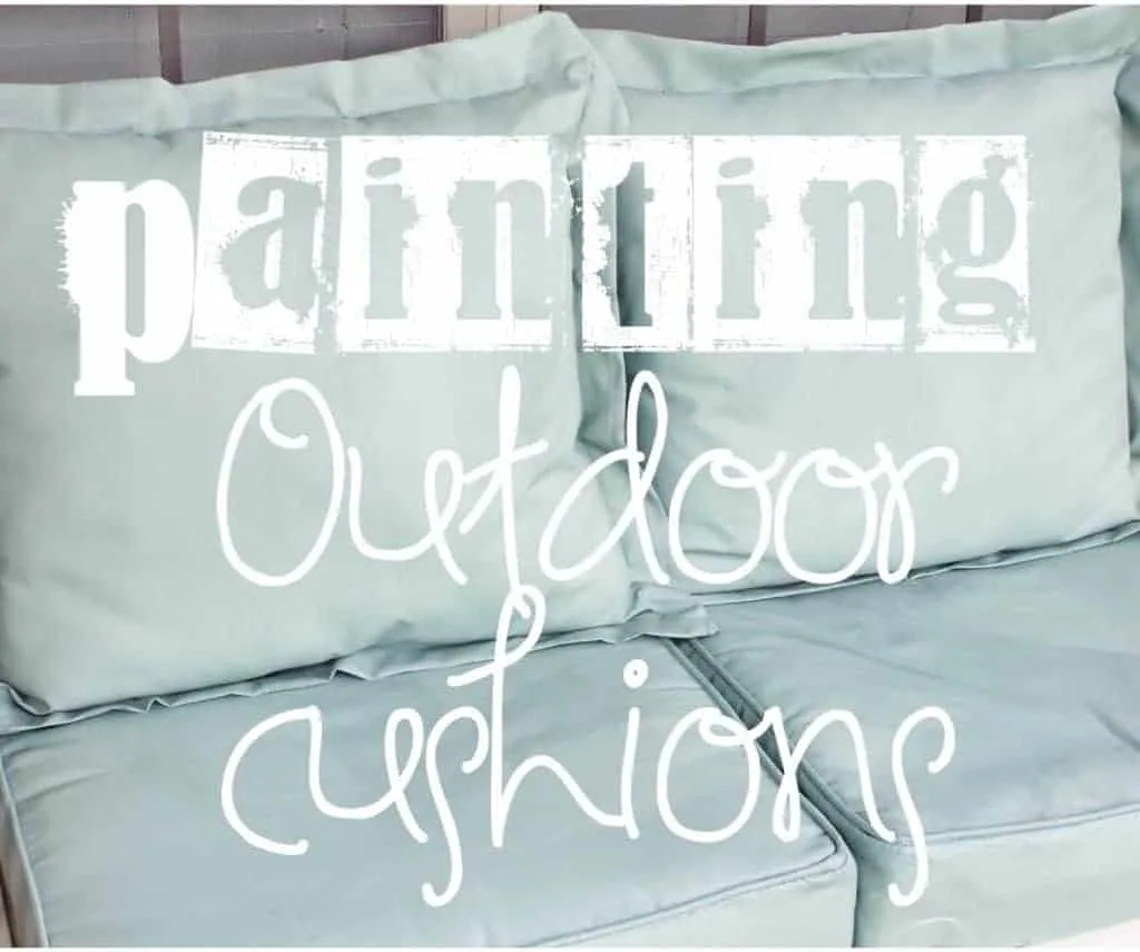 painted outdoor cushions 