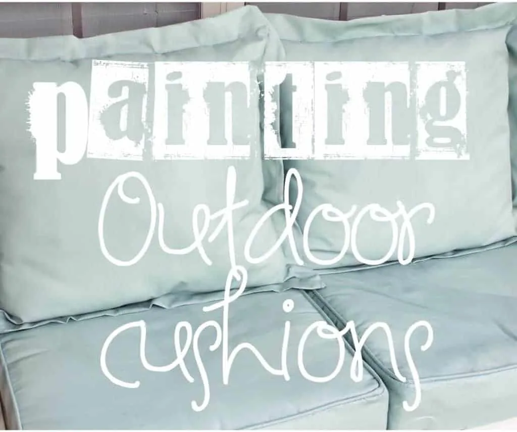 how to paint fabric with chalk paint