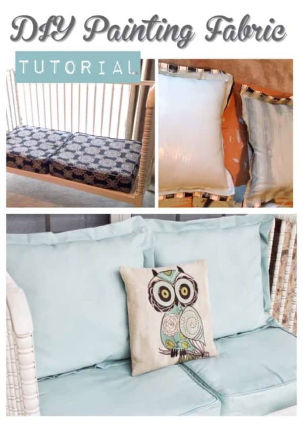 How to Paint Fabric the Easy Way