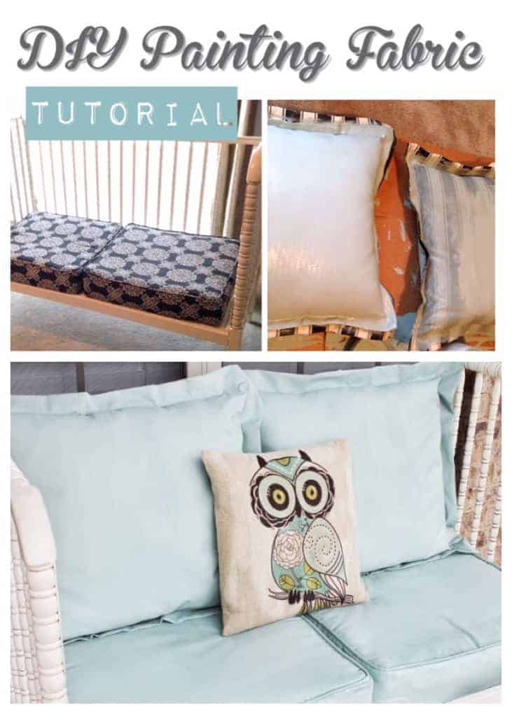 How to Paint Fabric the Easy Way