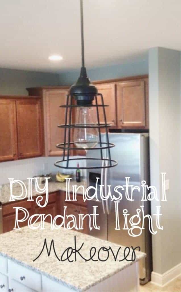 diy industrial pendant light