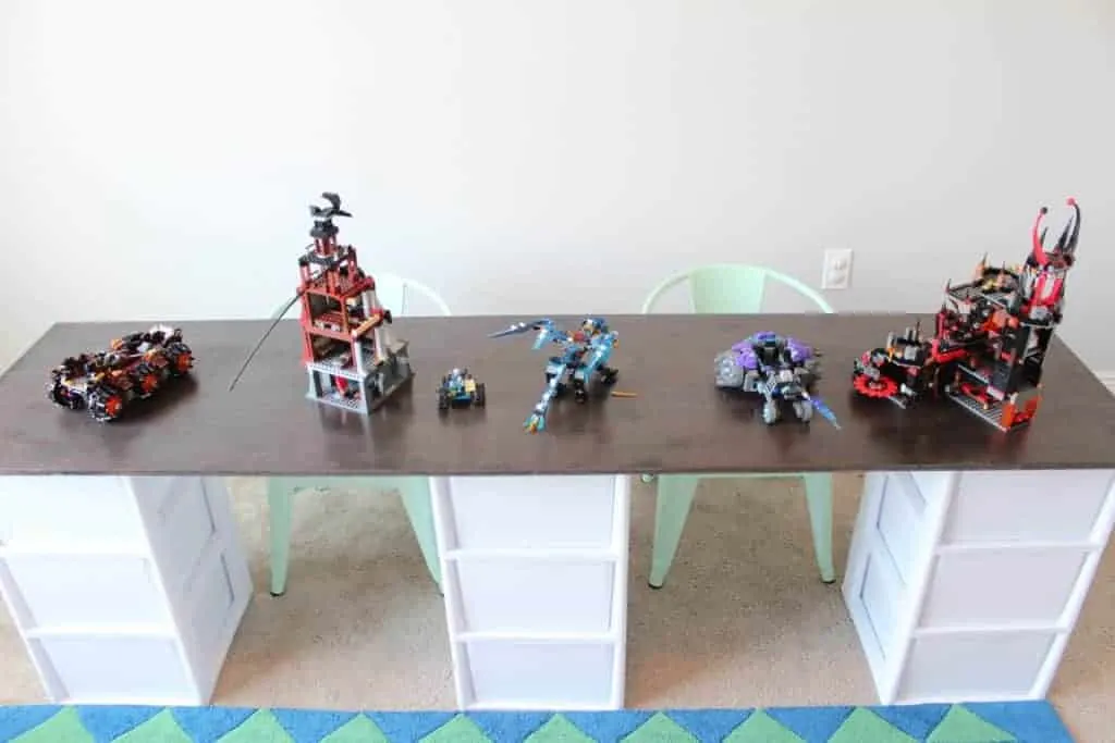 DIY Lego Table or Craft Storage Table