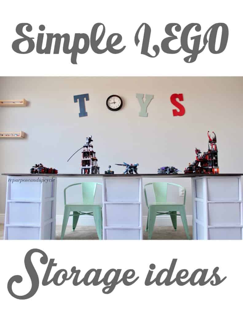 DIY Lego Table or Craft Storage Table