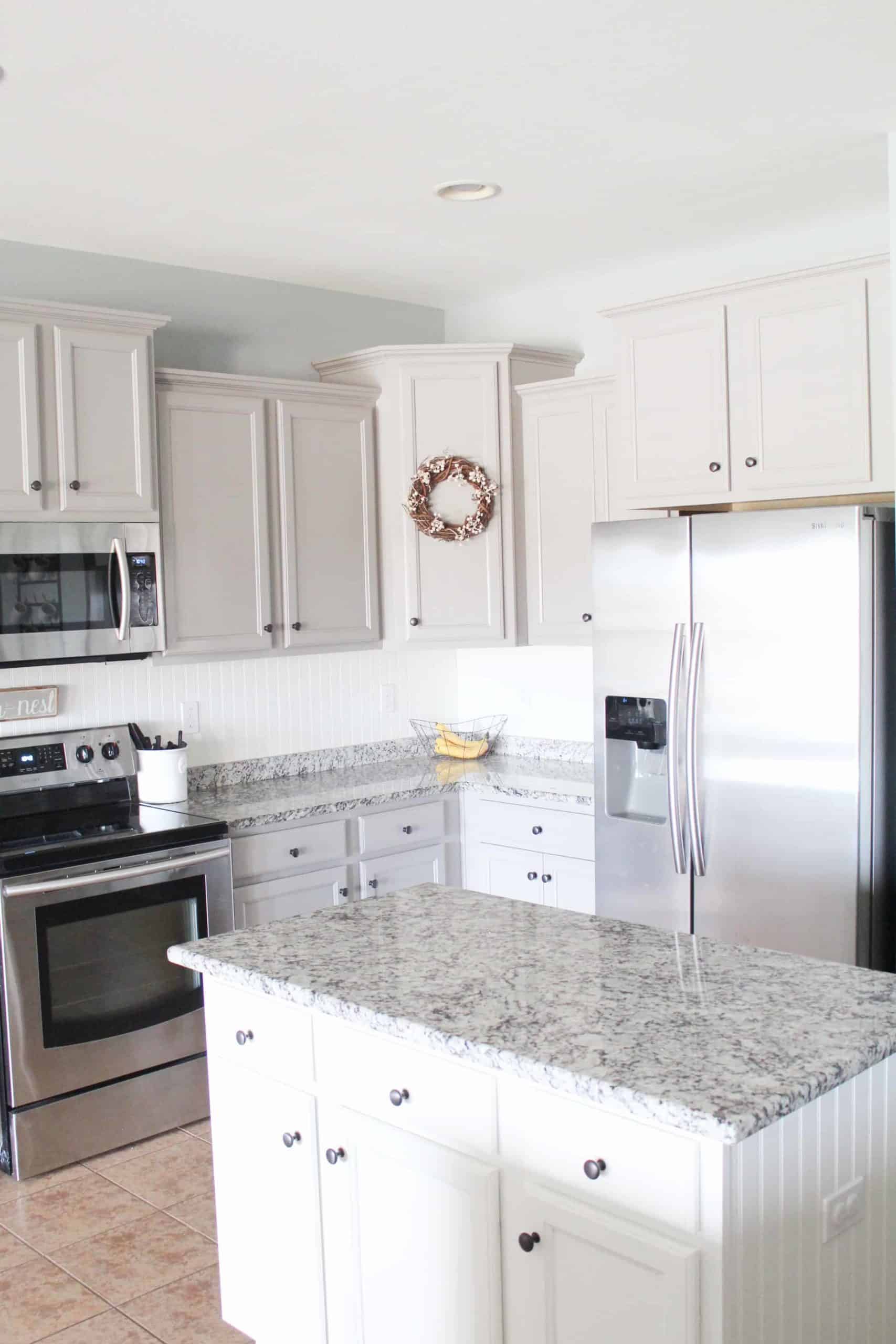 Budget friendly modern farmhouse kitchen update