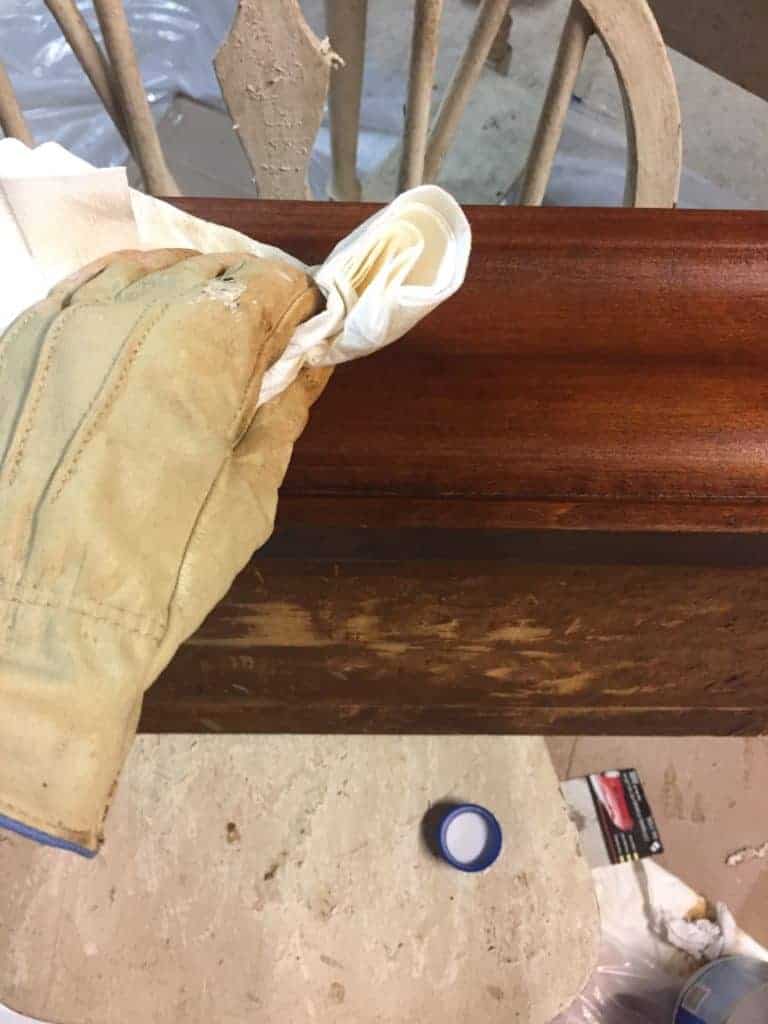 bleaching wood furniture 