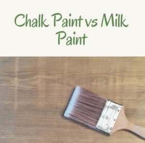 chalk paint vs milk paint