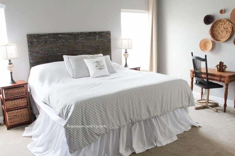 How to Keep A Duvet Cover in Place with Fabric Tape