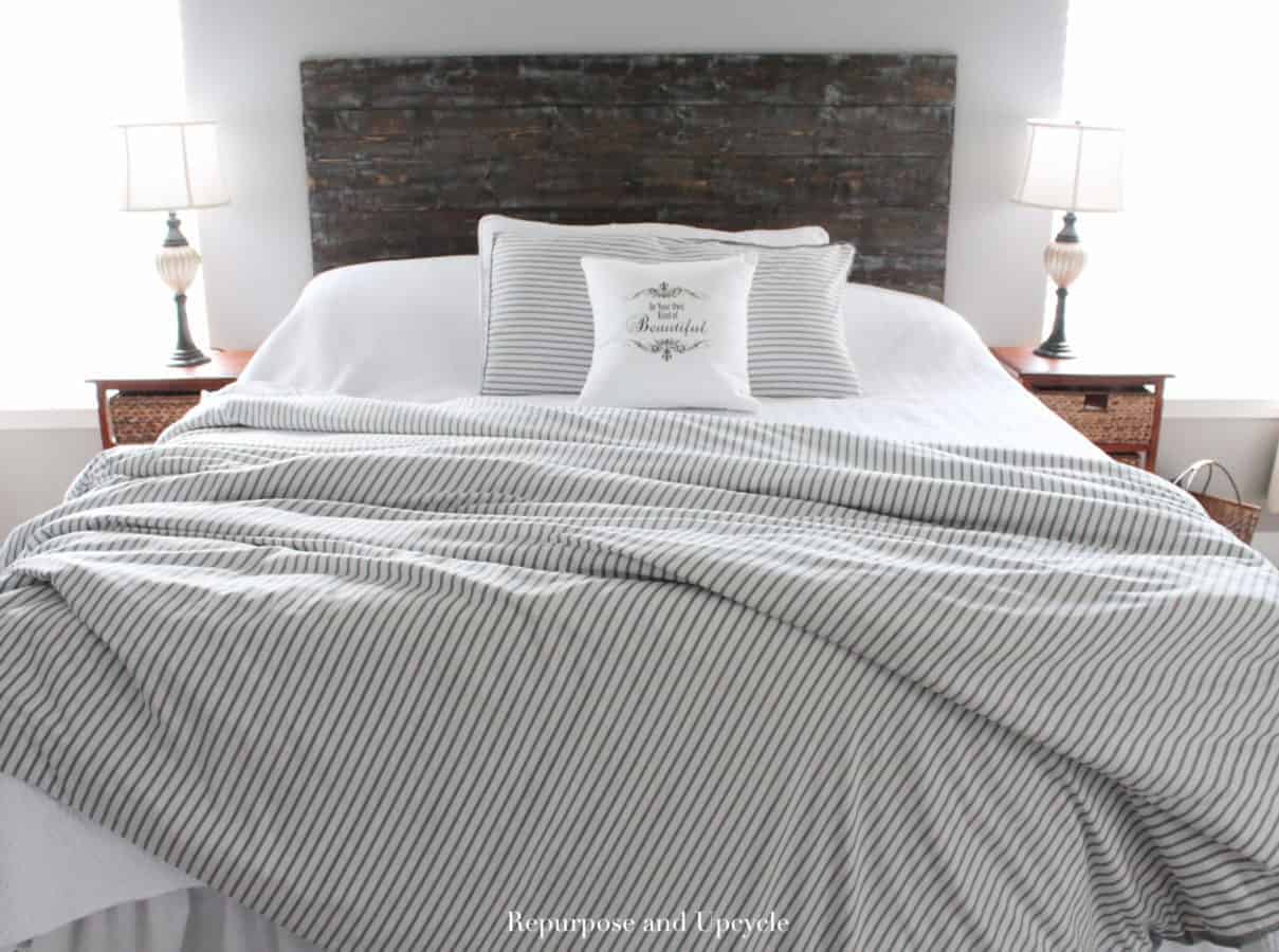 How to Keep A Duvet Cover in Place with Fabric Tape