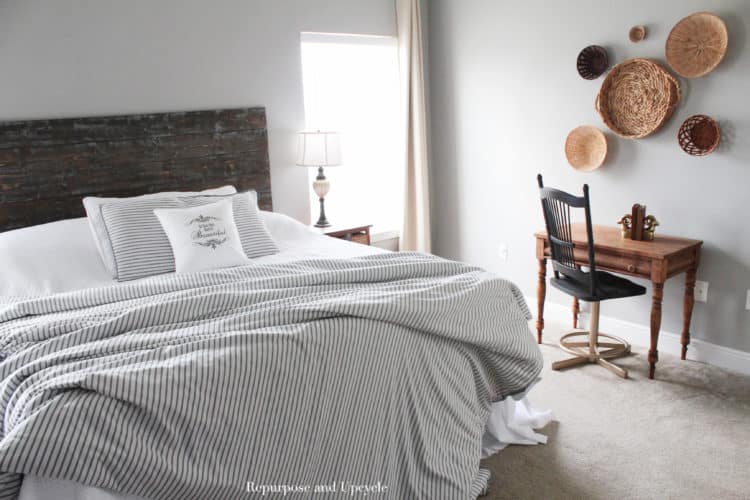 How to Keep A Duvet Cover in Place with Fabric Tape