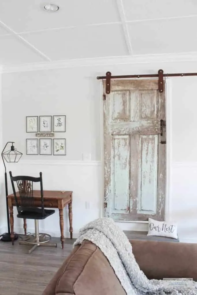 modern farmhouse chippy vintage door