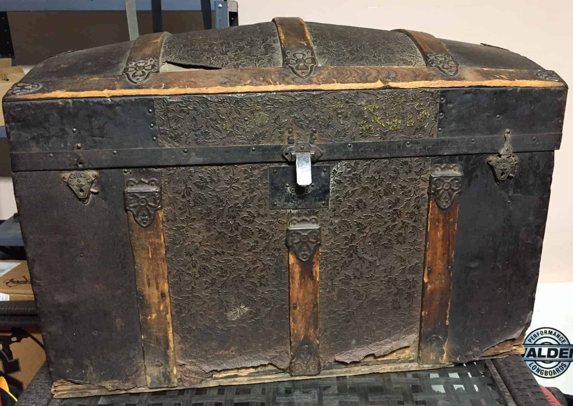 Restoring an Antique Steamer Trunk