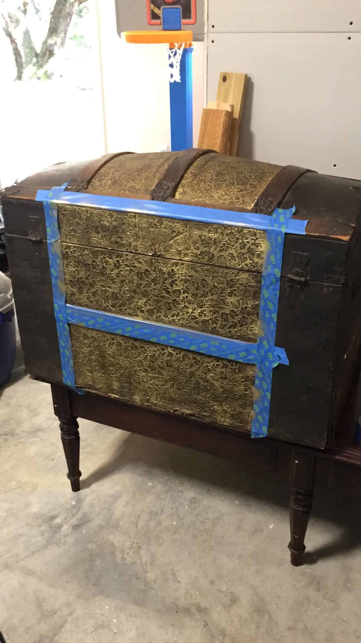 Restoring an Antique Steamer Trunk