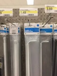curtain rods from target