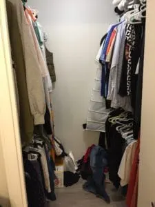 small closet space