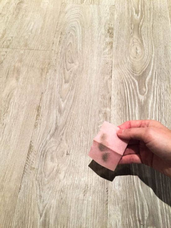 How to Clean Floor Glue and Heavy Dirt off Luxury Vinyl Flooring