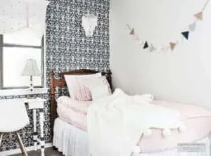 vintage chic bedroom makeover one room challenge