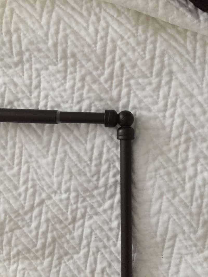 Transforming a Room with Corner Curtains and a Corner Curtain Rod Hack