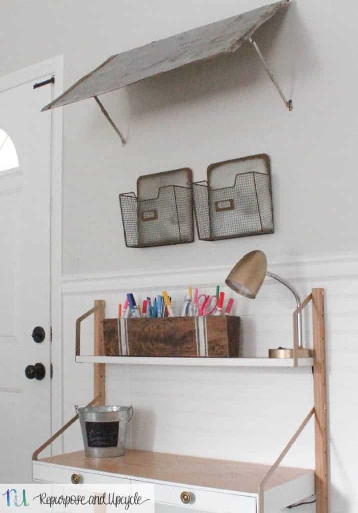Kids Homework Station with IKEA SVALNÄS Wall Mounted Desk 