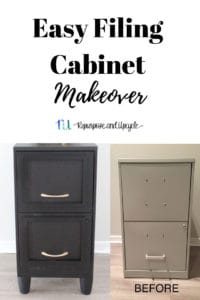 filing cabinet makeover