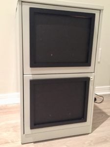 Easy filing cabinet makeover