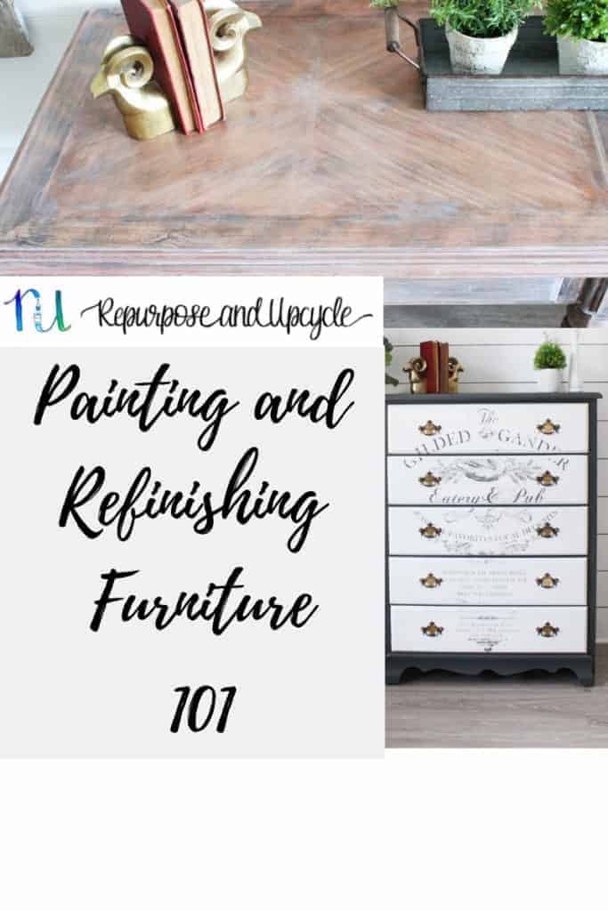 painting and refinishing furniture 101