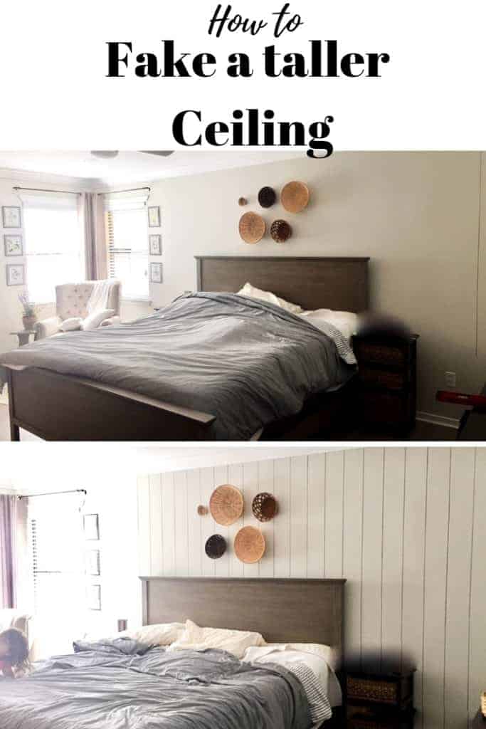 How to fake a taller ceiling 