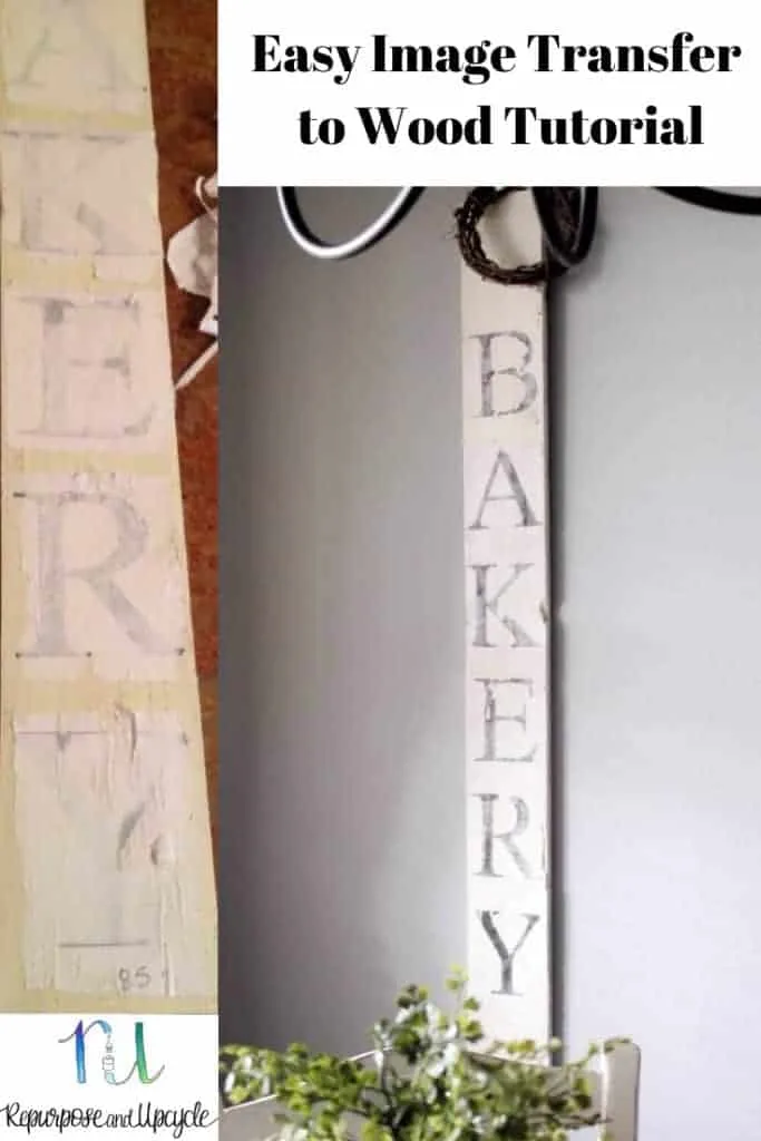 DIY bakery sign 