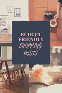 Affordable shopping posts