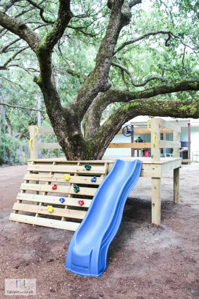 DIY platform tree house