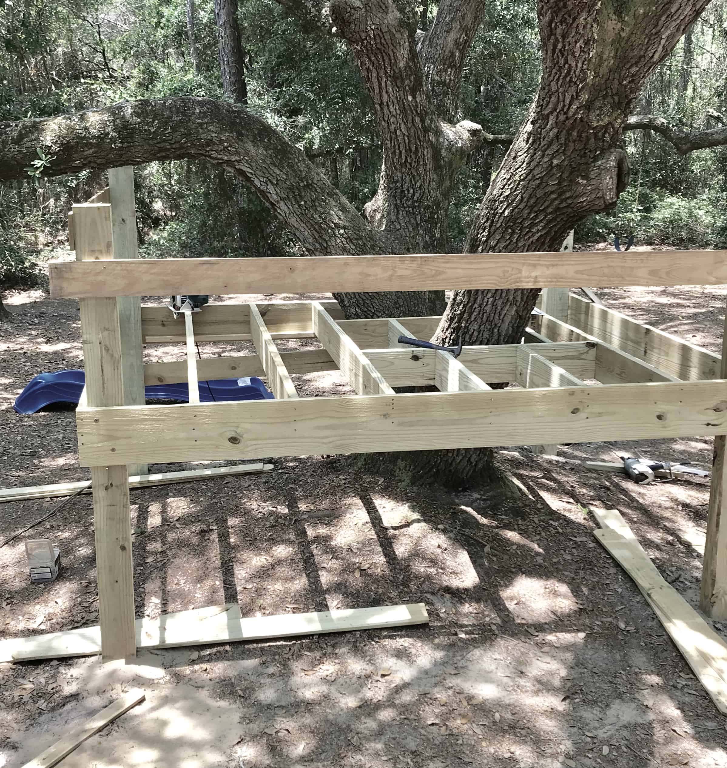 DIY Platform Tree House