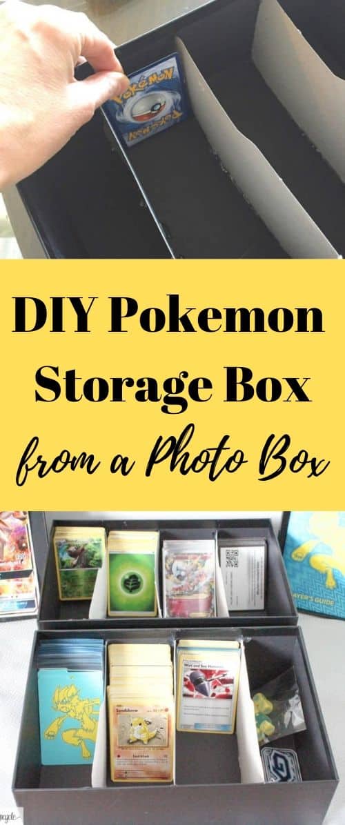 DIY Pokemon storage box