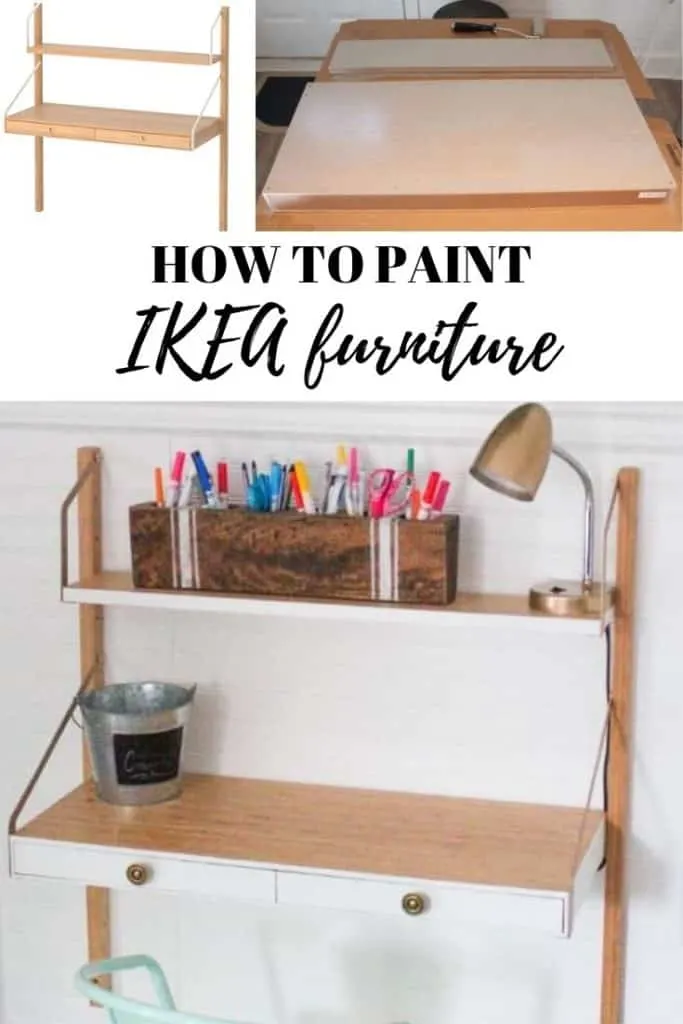 how to paint IKEA furniture 