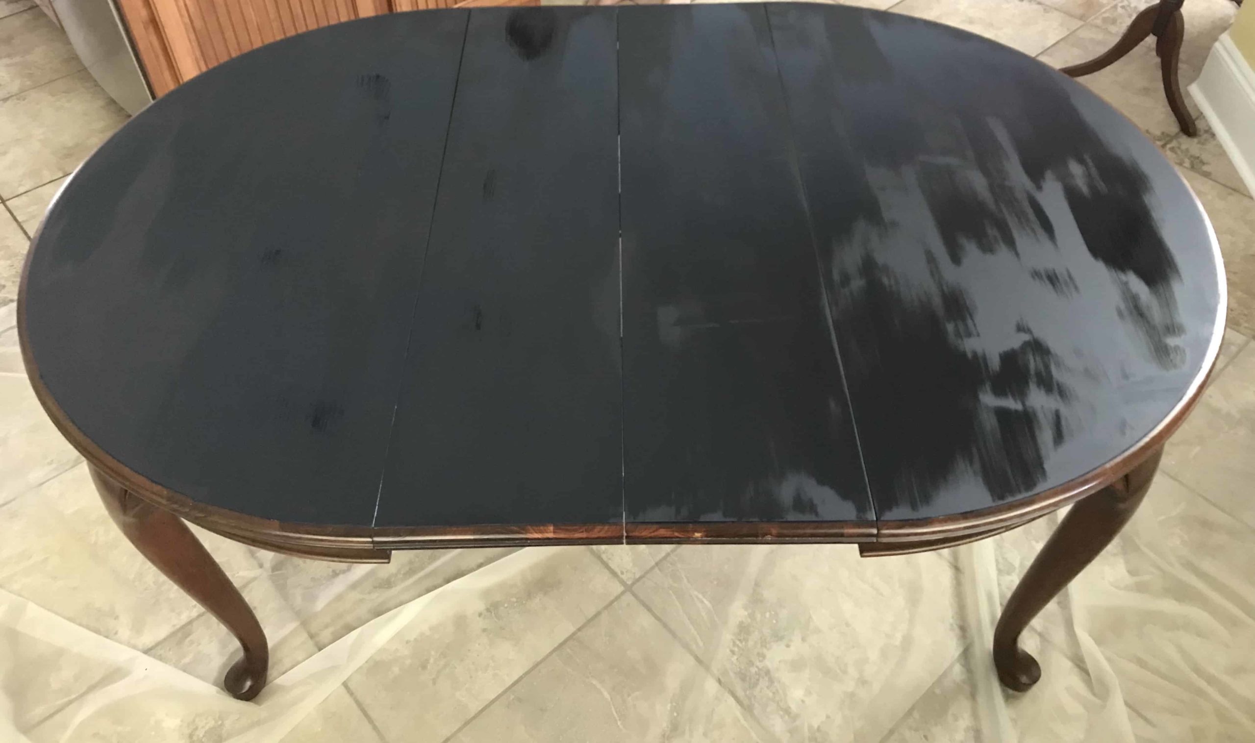 How to Chalk Paint a Table Top to Last