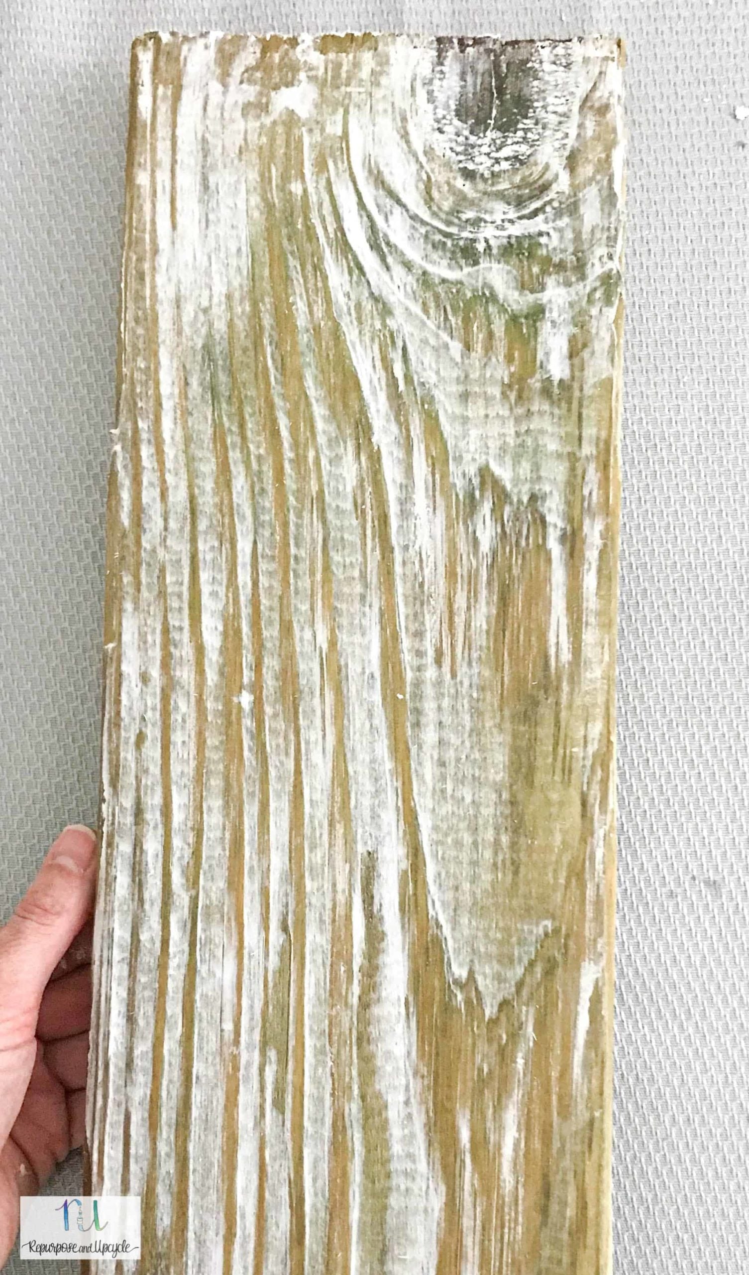 How to Create the Weathered Barn Wood look with New Wood