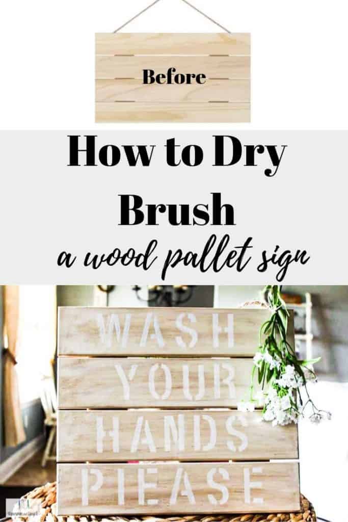 how to dry brush 
