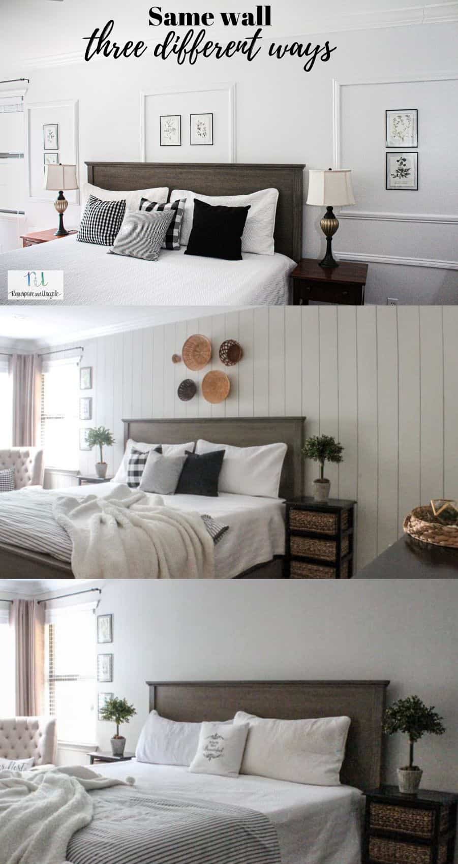 How to Apply Peel and Stick Picture Moulding with Scissors