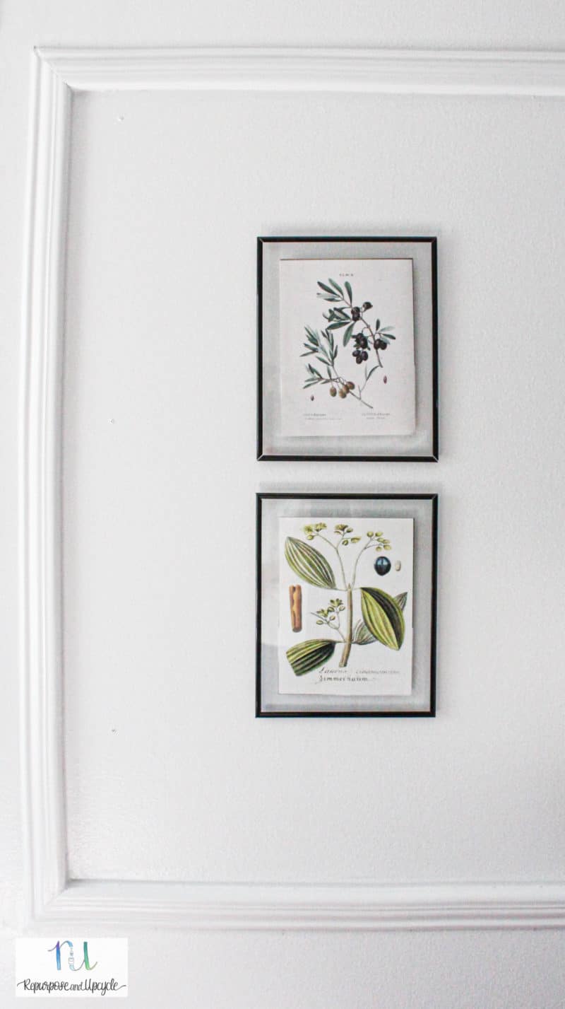 How to Apply Peel and Stick Picture Moulding with Scissors