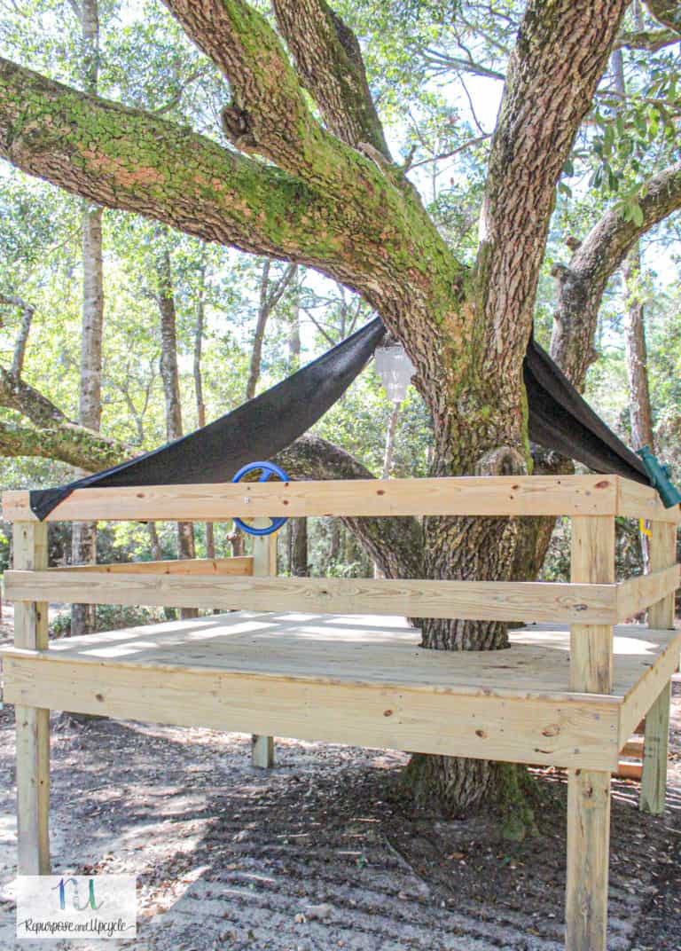 DIY Platform Tree House