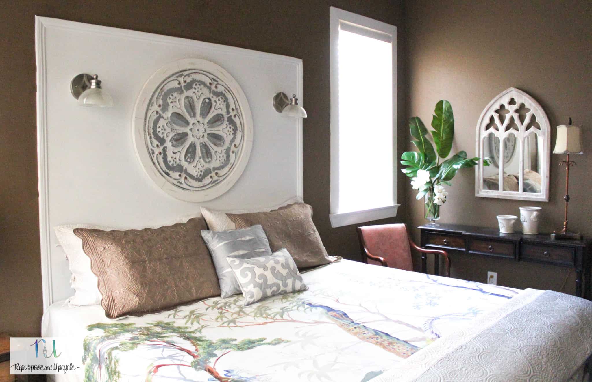 How to Paint a Wall to Look like a Headboard