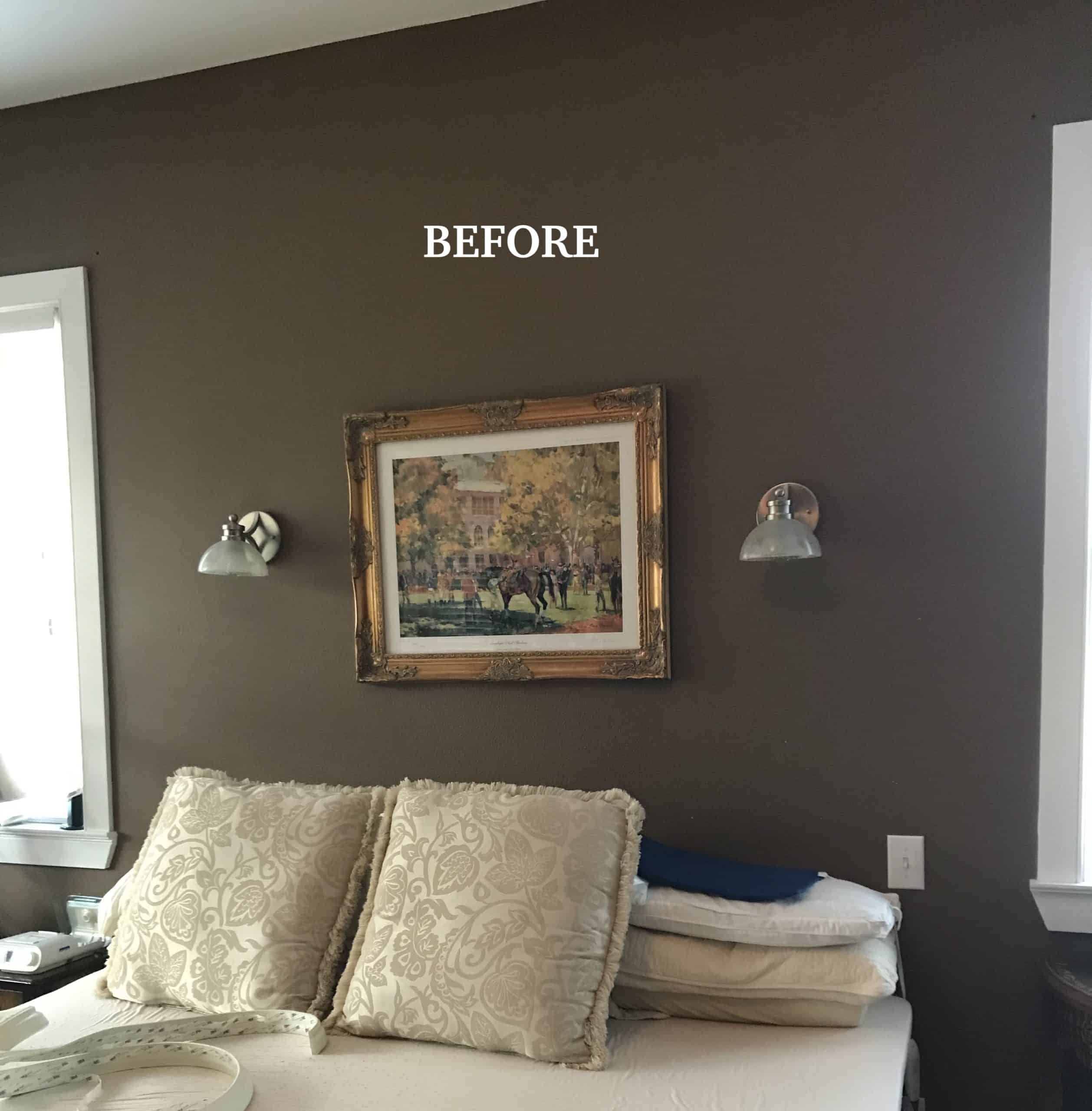 How to Paint a Wall to Look like a Headboard