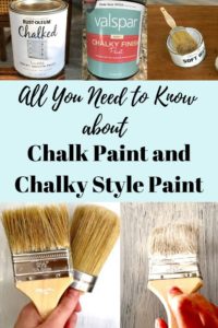 all you need to know about chalk paint and chalky style paint