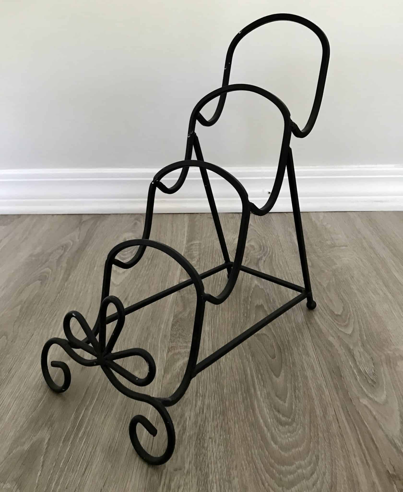 Repurposed Plate Rack Three Different Ways