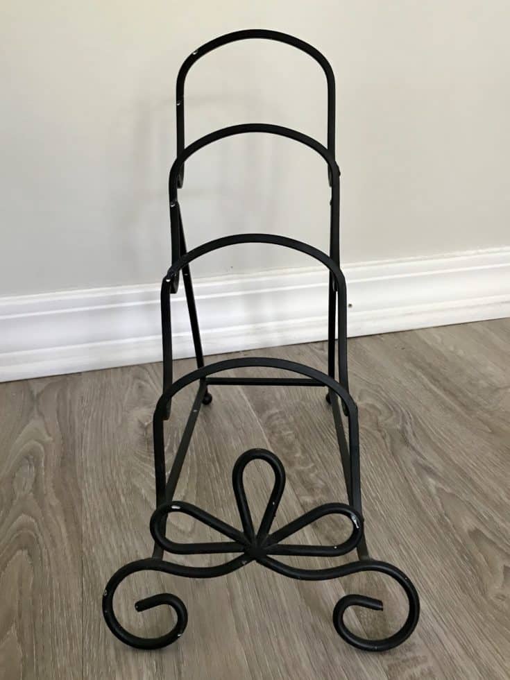 Repurposed Plate Rack Three Different Ways