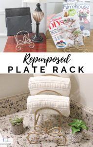 repurposed plate rack three ways