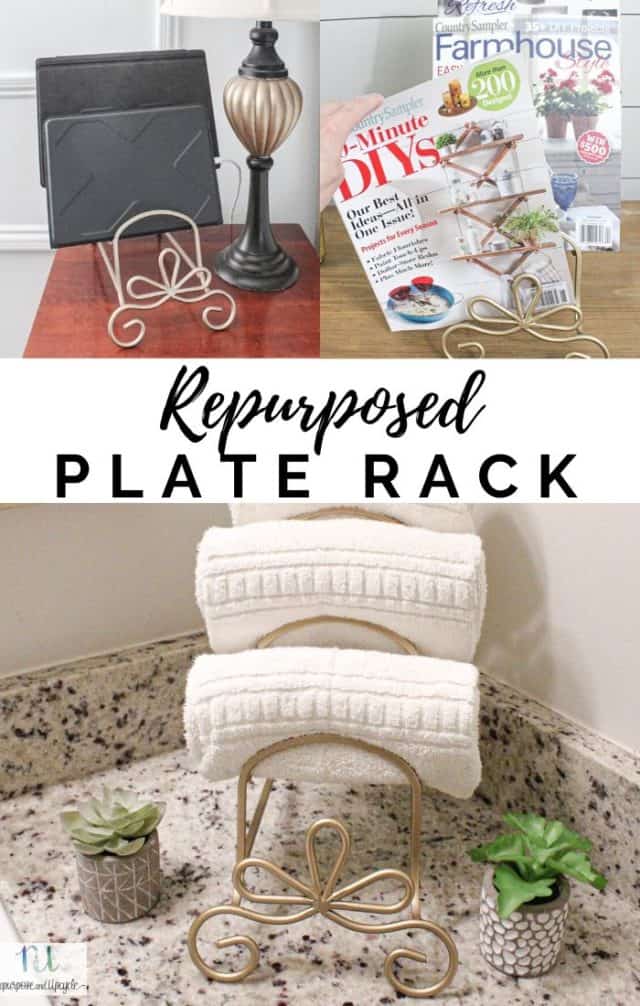 Repurposed Plate Rack Three Different Ways