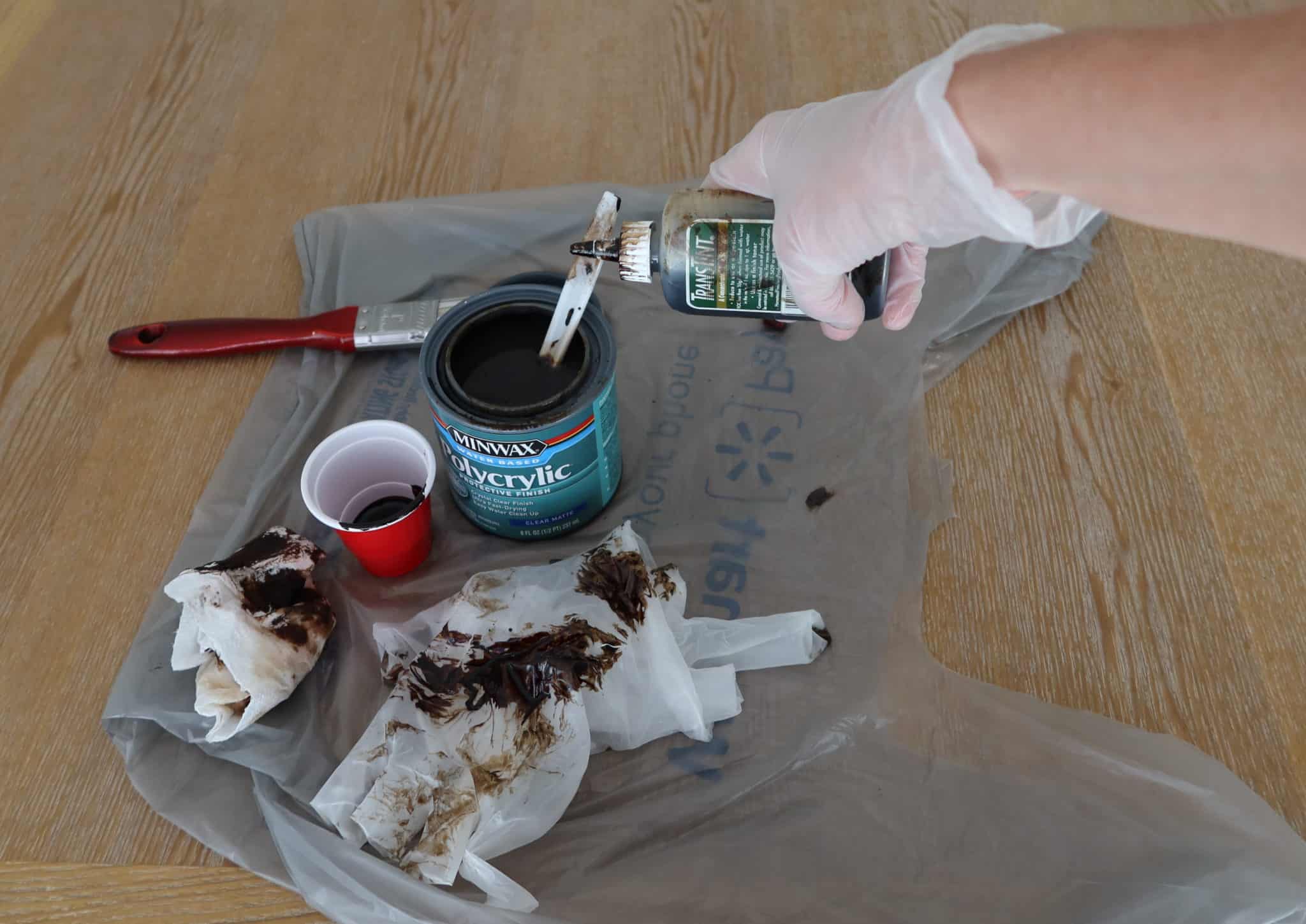 How to Tint Polyurethane and Add Color to a Top Coat like Polycrylic