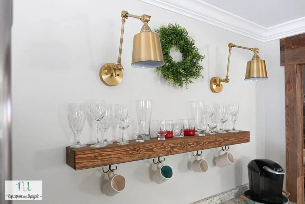 Modern Eclectic Beverage Bar or Coffee Bar