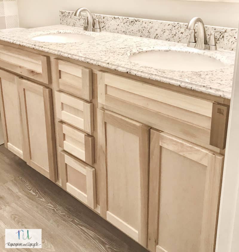Replacing a Single Sink Vanity with a Double Sink Vanity
