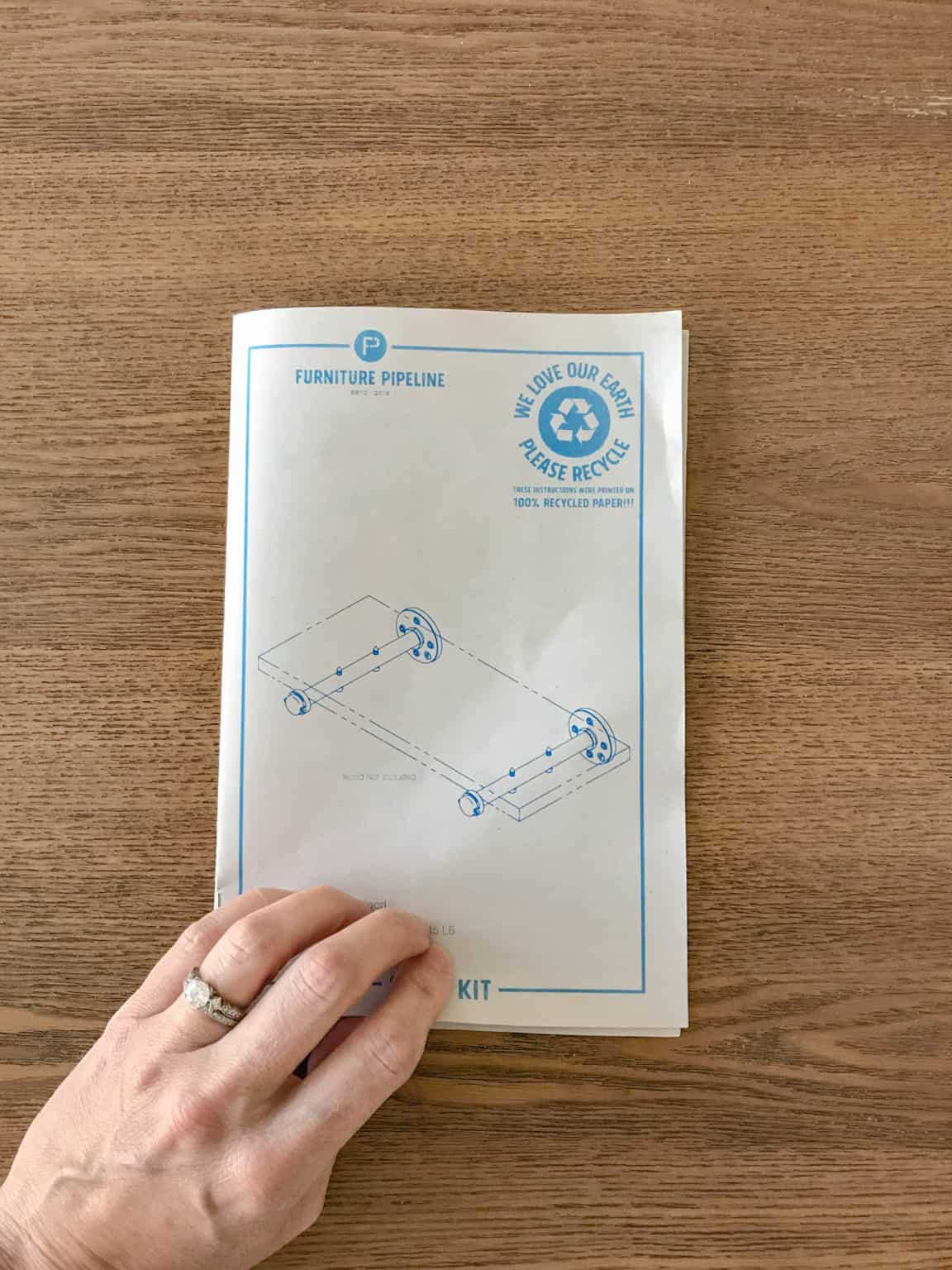 Installing my New Furniture Pipeline Shelves